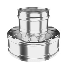 Оголовок без зонта 280*200; Оц 0,50 +AISI 304 0,50 (КОНДЕНСАТ)