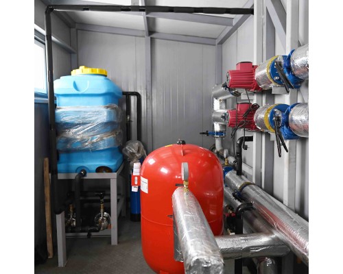 Блочно-модульная водогрейная котельная Горняк  2*233