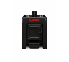 Банная печь Горняк Каратау-21 Т Панорама (8 мм)